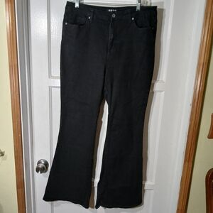 S.O.N.G. black flare jeans